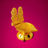 Brass Laxmi Ganesh Diya available online at SweeDesi